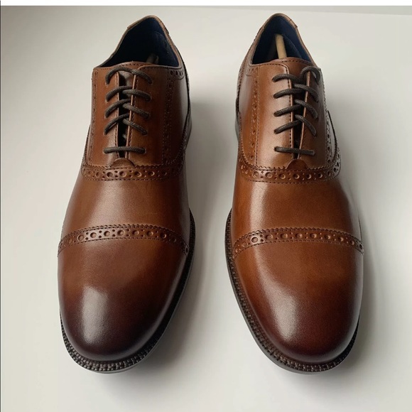NEW Cole Haan Wayne Cap Toe Oxford Shoes - Picture 2 of 8
